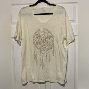 14/16W Catherines T shirt with embellishments